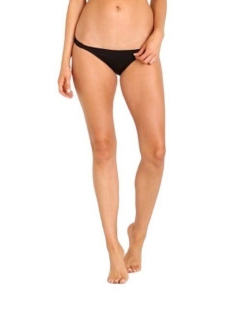 Eberjey So Solid Piper Black Bikini Bottom